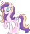 Size: 250x279 | Tagged: safe, artist:westrail642fan, imported from derpibooru, princess cadance, pony, rise and fall, alternate timeline, alternate universe, female, simple background, solo, transparent background