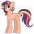 Size: 1065x1074 | Tagged: safe, artist:gallantserver, artist:thepegasisterpony, imported from derpibooru, oc, oc only, oc:amalthea, pony, unicorn, female, magical lesbian spawn, mare, offspring, parent:sci-twi, parent:sunset shimmer, parents:adagilight, parents:scitwishimmer, simple background, solo, transparent background