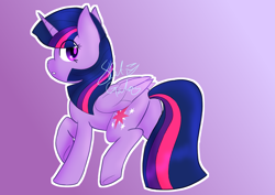 Size: 4093x2894 | Tagged: safe, artist:8bitgalaxy, imported from derpibooru, twilight sparkle, alicorn, pony, female, mare, solo, twilight sparkle (alicorn)