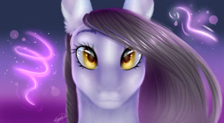 Size: 3000x1650 | Tagged: safe, artist:sofienriquez, imported from derpibooru, oc, oc only, pony, bust, female, mare, portrait, solo