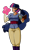 Size: 668x1000 | Tagged: safe, artist:valo-son, imported from derpibooru, twilight sparkle, human, book, female, humanized, long hair, magic, simple background, smiling, solo, transparent background
