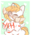 Size: 2016x2292 | Tagged: safe, artist:pesty_skillengton, imported from derpibooru, oc, oc only, pony, cheek squish, commission, cute, hand, shibi, solo, squishy cheeks, unshorn fetlocks, your character here