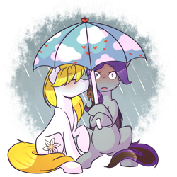 Size: 1000x1000 | Tagged: safe, artist:ak4neh, imported from derpibooru, oc, oc only, oc:lupine, oc:snow veil, bat pony, bat pony oc, blushing, heart, kissing, oc x oc, rain, shipping, simple background, transparent background, umbrella