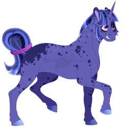 Size: 1264x1311 | Tagged: safe, artist:bijutsuyoukai, imported from derpibooru, oc, oc only, pony, unicorn, female, magical lesbian spawn, mare, offspring, parent:princess luna, parent:twilight sparkle, parents:twiluna, simple background, solo, transparent background