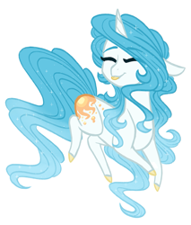 Size: 1275x1500 | Tagged: safe, artist:australian-senior, imported from derpibooru, princess celestia, alicorn, pony, unicorn, :p, blue-mane celestia, cewestia, colored hooves, female, filly, race swap, silly, simple background, solo, tongue out, transparent background, unicorn celestia, young celestia, younger