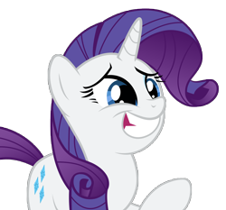 Size: 9700x9050 | Tagged: safe, artist:joemasterpencil, imported from derpibooru, rarity, pony, unicorn, fake it 'til you make it, rarity takes manehattan, absurd resolution, awkward smile, female, simple background, smiling, solo, transparent background, vector