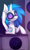 Size: 2975x4900 | Tagged: safe, artist:shibaroll, imported from derpibooru, dj pon-3, vinyl scratch, pony, unicorn, dj booth, female, grin, headphones, mare, record, smiling, solo, speaker, speakers, turntable