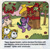 Size: 274x269 | Tagged: safe, imported from derpibooru, spike (g1), dragon, pony, comic:my little pony (g1), apple, apple delight family, apple goblin, food, g1, ribbon, the cross apple goblin, tree