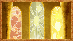 Size: 1280x720 | Tagged: safe, imported from derpibooru, screencap, friendship is magic, no pony, stained glass, window