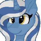 Size: 145x145 | Tagged: safe, artist:bellatheartist08, imported from derpibooru, oc, oc only, oc:fleurbelle, alicorn, pony, adorabelle, alicorn oc, animated, bust, cute, gif, simple background, solo, tongue out, transparent background