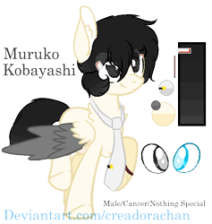 Size: 746x788 | Tagged: safe, artist:creadorachan, imported from derpibooru, oc, oc only, oc:muruko kobayashi, pegasus, pony, male, necktie, reference sheet, simple background, solo, stallion, transparent background