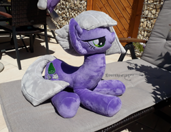 Size: 1000x771 | Tagged: safe, artist:hipsterowlet, imported from derpibooru, limestone pie, pony, irl, photo, plushie, prone, solo