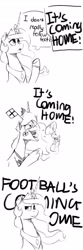 Size: 1200x3600 | Tagged: safe, artist:anticular, imported from derpibooru, princess celestia, princess luna, alicorn, pony, bust, comic, duo, england, fan, female, football, football's coming home, hilarious in hindsight, mare, royal sisters, song, sports, world cup