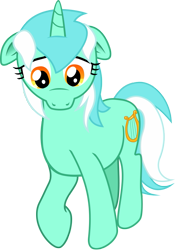 Size: 633x905 | Tagged: safe, artist:malte279, imported from derpibooru, lyra heartstrings, pony, unicorn, female, free to use, mare, sad, simple background, three quarter view, transparent background, vector