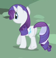 Size: 193x198 | Tagged: safe, imported from derpibooru, screencap, rarity, pony, unicorn, party of one, butt, cropped, female, mare, plot, prehensile tail, solo, tail hold