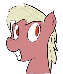Size: 579x681 | Tagged: safe, artist:hawkfacen24, imported from derpibooru, oc, oc only, oc:buttercream, pony, simple background, smiling, solo, white background