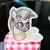 Size: 1183x1183 | Tagged: safe, artist:eeviart, imported from derpibooru, zecora, pony, zebra, ear piercing, earring, female, jewelry, neck rings, necklace, piercing, solo, traditional art