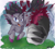Size: 1650x1500 | Tagged: safe, artist:check3256, imported from derpibooru, fhtng th§ ¿nsp§kbl, oleander, classical unicorn, unicorn, them's fightin' herds, cloven hooves, community related, dark magic, leonine tail, looking at you, magic, oleander (tfh), open mouth, sketch, unshorn fetlocks