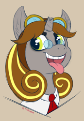 Size: 1024x1477 | Tagged: safe, artist:stepandy, imported from derpibooru, oc, oc only, pony, tongue out