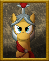 Size: 1200x1500 | Tagged: safe, artist:egstudios93, imported from derpibooru, flash magnus, pegasus, pony, bust, helmet, male, portrait, solo, stallion