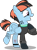 Size: 774x1033 | Tagged: safe, artist:dashiesparkle, artist:dashiesparkle edit, artist:icey-wicey-1517, artist:icicle-wicicle-1517, edit, imported from derpibooru, windy whistles, pegasus, pony, anklet, cardigan, clothes, dyed mane, ear piercing, earring, eyeliner, female, freckles, gloves, goth, heart, implied bow hothoof, implied rainbow dash, implied shipping, implied straight, implied windyhoof, jewelry, makeup, mare, open mouth, piercing, simple background, solo, tattoo, transparent background