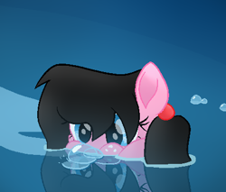 Size: 449x383 | Tagged: safe, artist:moonlightdisney5, artist:thatonefluffs, imported from derpibooru, oc, oc only, oc:moonlight, earth pony, pony, my little pony: the movie, blowing bubbles, bubble, female, horses doing horse things, mare, solo