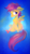 Size: 721x1280 | Tagged: dead source, safe, artist:altblast, imported from derpibooru, scootaloo, pegasus, pony, blank flank, chest fluff, cute, cutealoo, female, filly, floppy ears, foal, heart, sitting, solo, spread wings, wings