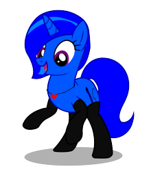 Size: 4351x4605 | Tagged: safe, artist:blue-vector, imported from derpibooru, oc, oc only, oc:blue vector, pony, absurd resolution, clothes, heart, jewelry, necklace, simple background, socks, solo, standing, transparent background