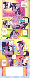 Size: 864x2200 | Tagged: safe, imported from derpibooru, twilight sparkle, comic, exploitable, mirror