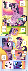 Size: 864x2200 | Tagged: safe, anonymous editor, edit, edited screencap, imported from derpibooru, screencap, princess celestia, princess luna, twilight sparkle, alicorn, pony, unicorn, clothes, comic, dress, female, filly, filly celestia, filly luna, foal, lesbian, marriage, mirror, pink-mane celestia, polyamory, shipping, twilestia, twiluna, twilunestia, unicorn twilight, wedding, wedding dress, wedding veil, woona, young, younger