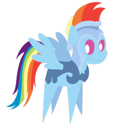 Size: 2000x2000 | Tagged: safe, artist:dragonfoorm, imported from derpibooru, rainbow dash, pegasus, pony, the crystal empire, female, knight, pointy ponies, simple background, solo, transparent background