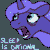 Size: 600x600 | Tagged: safe, artist:kazerad, imported from derpibooru, princess luna, alicorn, pony, /mlp/, 4chan, bust, ethereal mane, female, gif, gray background, insomnia, majestic as fuck, non-animated gif, portrait, simple background, sleep is for the weak, solo, starry mane, tired