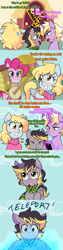 Size: 1280x5120 | Tagged: safe, artist:senseidezzy, deleted from derpibooru, imported from derpibooru, imported from ponybooru, derpy hooves, dinky hooves, pinkie pie, oc, oc:aero, pegasus, pony, unicorn, accordion, aero replies, angry, banjo, brother and sister, clothes, colt, comic, female, fortnite, glowing horn, harmonica, horn, levitation, magic, male, mother and child, mother and daughter, mother and son, musical instrument, offspring, older, older dinky hooves, parent:derpy hooves, parent:oc:warden, parents:canon x oc, parents:warderp, phone, ponerpics import, scarf, siblings, smartpone, sweat, sweatdrop, sweater, telekinesis, teleportation, toot, tumblr