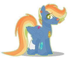 Size: 579x463 | Tagged: safe, artist:6-fingers-lover, imported from derpibooru, oc, oc only, oc:skyracer, pegasus, pony, male, parents:flashdash, simple background, solo, stallion, transparent background