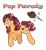 Size: 930x1020 | Tagged: safe, artist:andy-hazards, artist:hazardous-andy, imported from derpibooru, oc, oc only, oc:pop parody, earth pony, pony, cutie mark, male, offspring, parent:cheese sandwich, parent:pinkie pie, parents:cheesepie, simple background, solo, stallion, transparent background