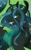 Size: 2051x3264 | Tagged: dead source, safe, artist:rachboo100, imported from derpibooru, queen chrysalis, changeling, female, solo