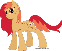 Size: 3235x2685 | Tagged: safe, artist:neronemesis1, imported from derpibooru, oc, oc only, oc:nyu, earth pony, pony, female, high res, mare, simple background, solo, transparent background, vector