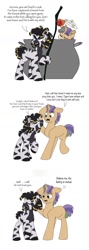 Size: 642x1813 | Tagged: safe, artist:pastel-charms, imported from derpibooru, oc, oc:kiara, oc:pinetree, pony, unicorn, zebra, cauldron, colt, female, male, offspring, parent:timber spruce, parent:twilight sparkle, parents:timbertwi