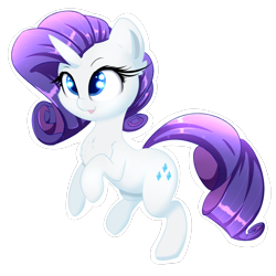 Size: 2000x2000 | Tagged: safe, artist:madacon, imported from derpibooru, rarity, pony, unicorn, cheek fluff, cute, cutie mark, female, mare, open mouth, raribetes, simple background, solo, transparent background