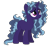 Size: 415x408 | Tagged: safe, artist:galarose12, imported from derpibooru, oc, oc only, oc:night streak, pony, unicorn, female, mare, simple background, solo, transparent background