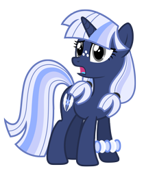 Size: 5866x6393 | Tagged: safe, artist:estories, imported from derpibooru, oc, oc only, oc:silverlay, original species, pony, unicorn, absurd resolution, female, mare, simple background, solo, transparent background, umbra pony, vector