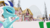 Size: 1280x720 | Tagged: safe, artist:johnnyxluna, imported from derpibooru, princess ember, twilight sparkle, oc, oc:backslash, oc:firma surge, oc:prince lightning chaser, alicorn, 3d, angry, anime style, dragon lord ember, facehoof, funny, knockout, open mouth, ponyville, punched, smoke, snow, source filmmaker, sweat, sweatdrop, twilight sparkle (alicorn), winter