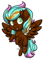 Size: 766x1043 | Tagged: safe, artist:ombraniwolf, imported from derpibooru, oc, oc:mocha, pegasus, pony, simple background, transparent background