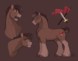 Size: 960x752 | Tagged: safe, artist:kapusha-blr, imported from derpibooru, oc, oc only, earth pony, pony, solo
