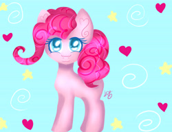 Size: 6500x5000 | Tagged: safe, artist:sweethearts11, imported from derpibooru, pinkie pie, pony, :3, absurd resolution, female, solo