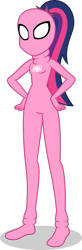 Size: 323x988 | Tagged: safe, artist:mlp-trailgrazer, imported from derpibooru, sci-twi, twilight sparkle, equestria girls, clothes, commission, female, heroine, simple background, solo, spider-girl, spider-woman, transparent background