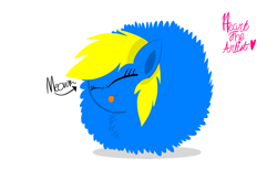 Size: 3072x2010 | Tagged: safe, artist:hearttheartist, imported from derpibooru, oc, oc only, oc:heart cake, pony, fluffy, simple background, white background