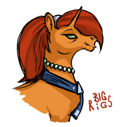 Size: 473x473 | Tagged: safe, artist:bigrigs, imported from derpibooru, stellar flare, pony, unicorn, female, hoers, looking at you, mare, solo