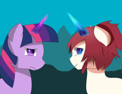 Size: 4000x3100 | Tagged: safe, artist:cocoapossibility, imported from derpibooru, twilight sparkle, oc, pony, unicorn, magic