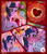 Size: 1280x1501 | Tagged: safe, artist:hiloumuns, imported from derpibooru, star tracker, twilight sparkle, alicorn, earth pony, pony, comic:twitracker valentine's day, abstract background, arrow, arrow through heart, blushing, building, cake, comic, confession of love, dialogue, female, food, gift box, golden oaks library, heart, heart eyes, hearts and hooves day, holiday, male, present, shipping, twilight sparkle (alicorn), twitracker, valentine's day, wingding eyes